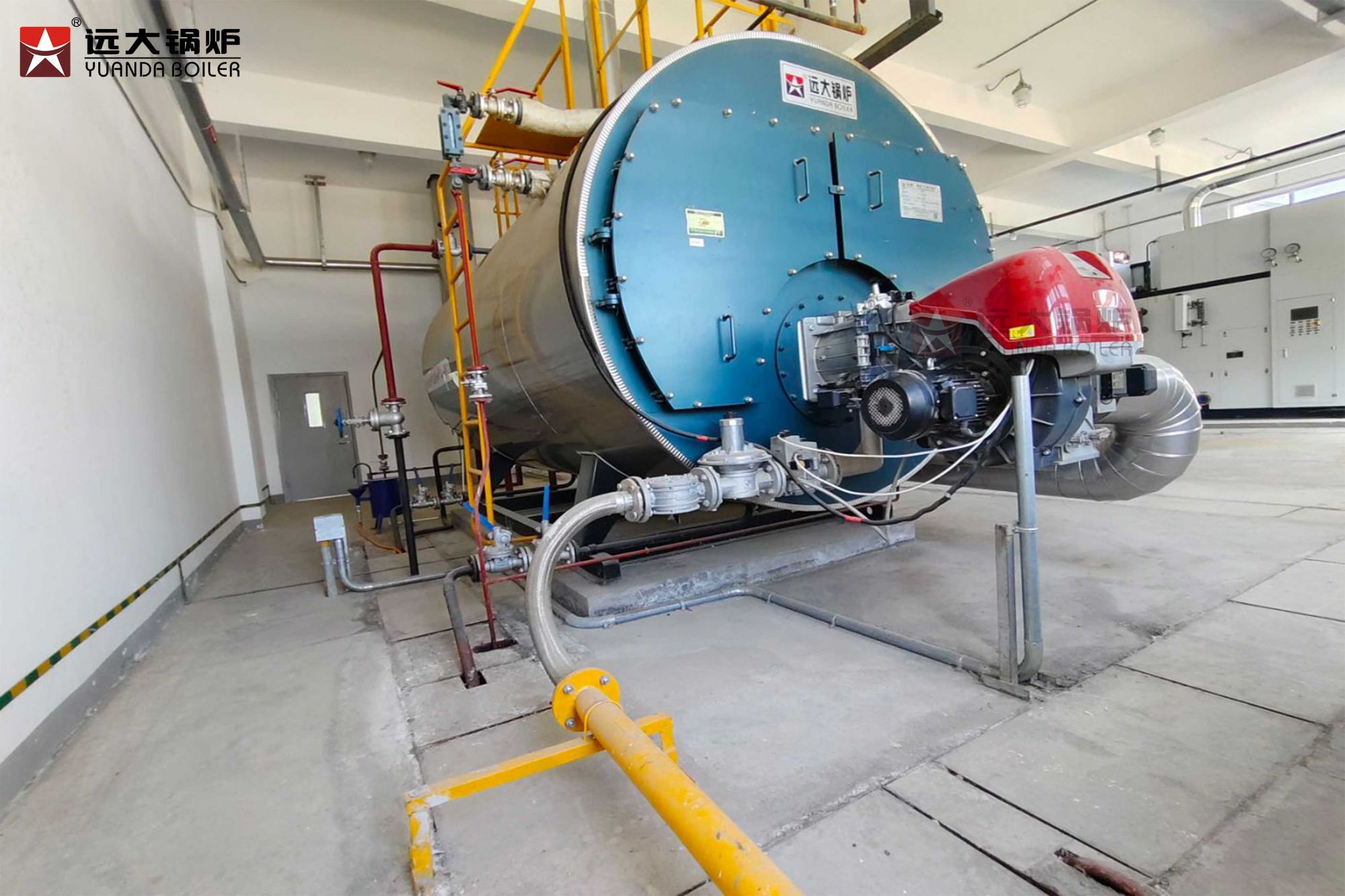 北京某制藥企業(yè)亳州分公司 WNS4-1.25-Y（Q）低氮燃?xì)庹羝仩t